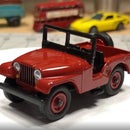 Matchbox Jeep Windshield Replacement