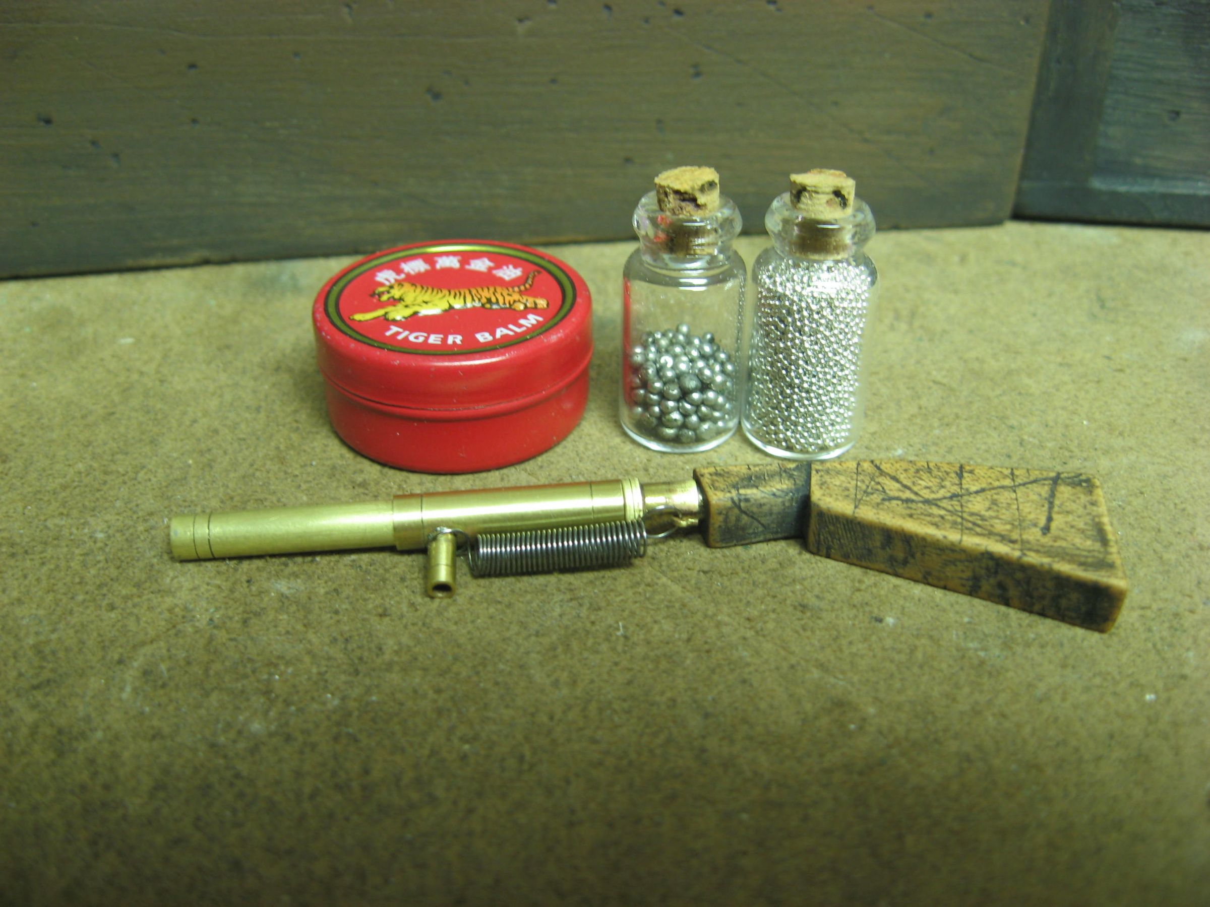 Miniature Firearm With Easily Loaded Cartridges - the Snub