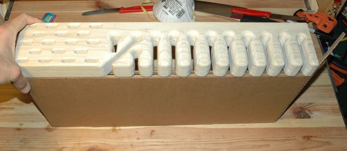 Creating a Template for the Clear Lexan Face