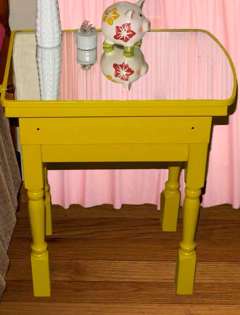 Vintage Medicine Cabinet Mirrored Side Tables