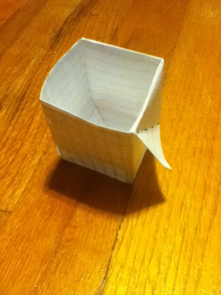 Origami Trashcan