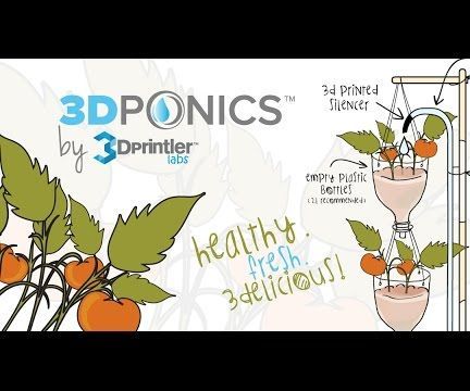 3DPONICS - Drip Hydroponics System