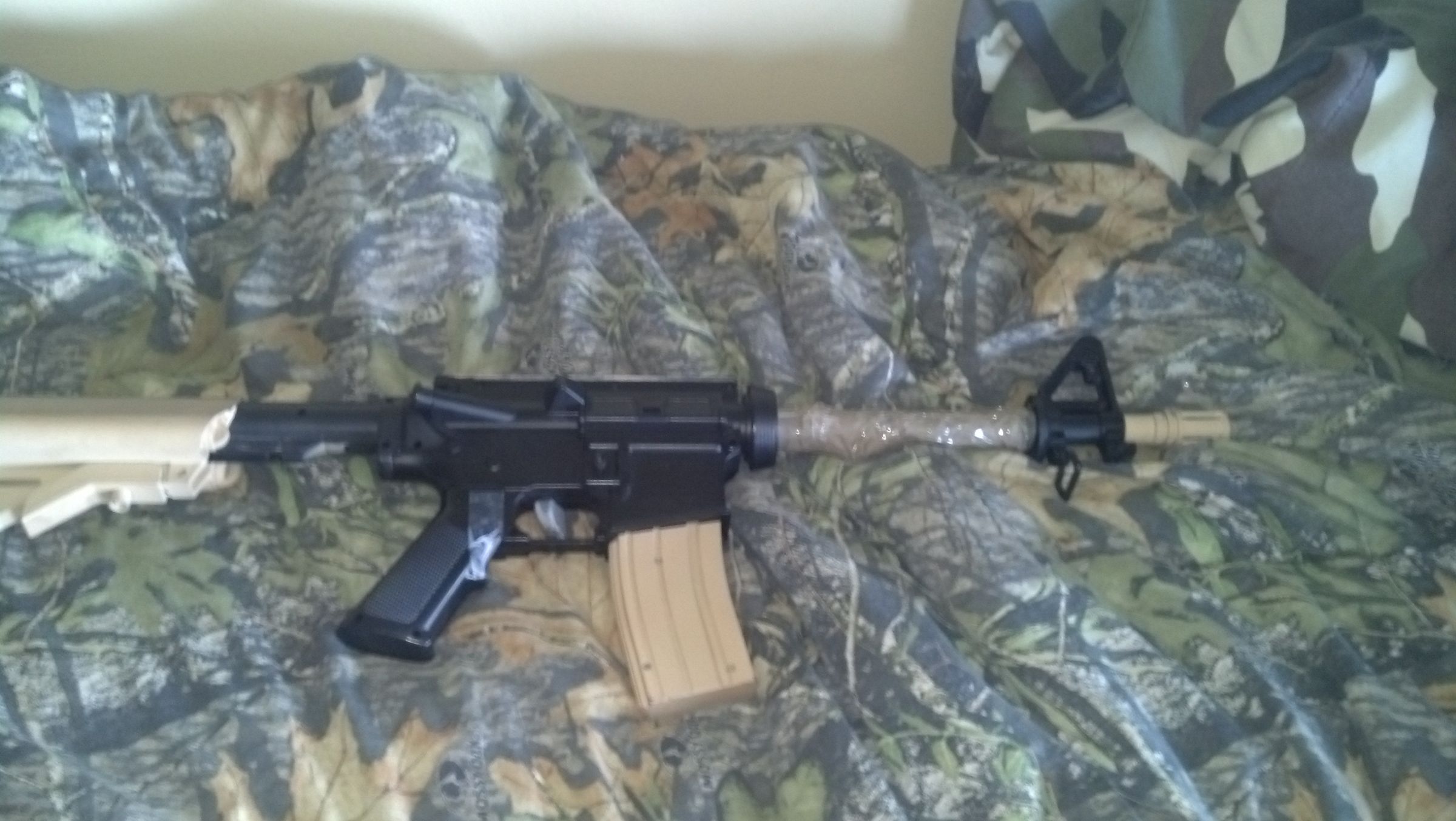 How to Paint an Airsoft Gun Camo 6 Steps Instructables