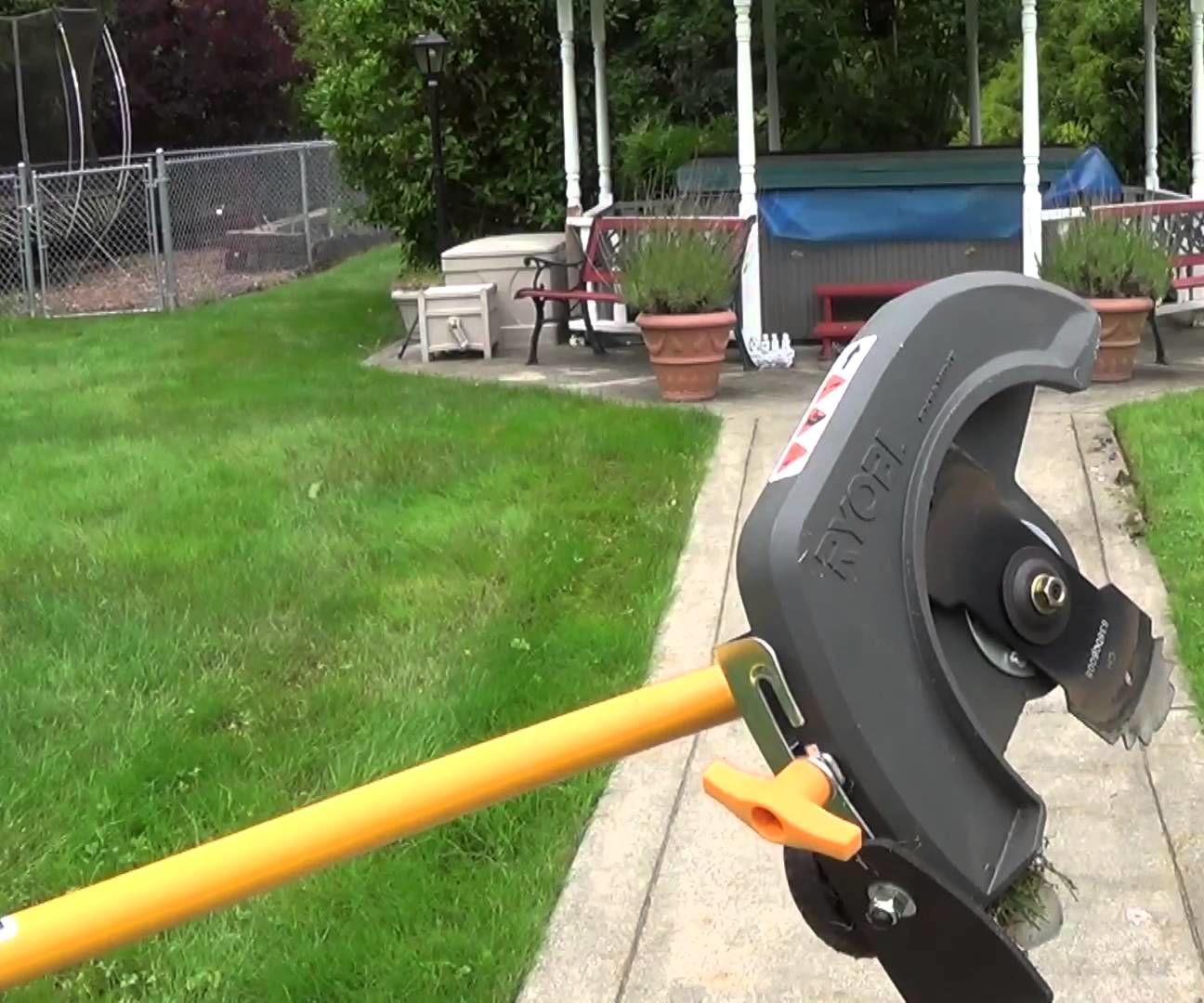 Ryobi Electric Weed Eater Reviews Trimmer Review.