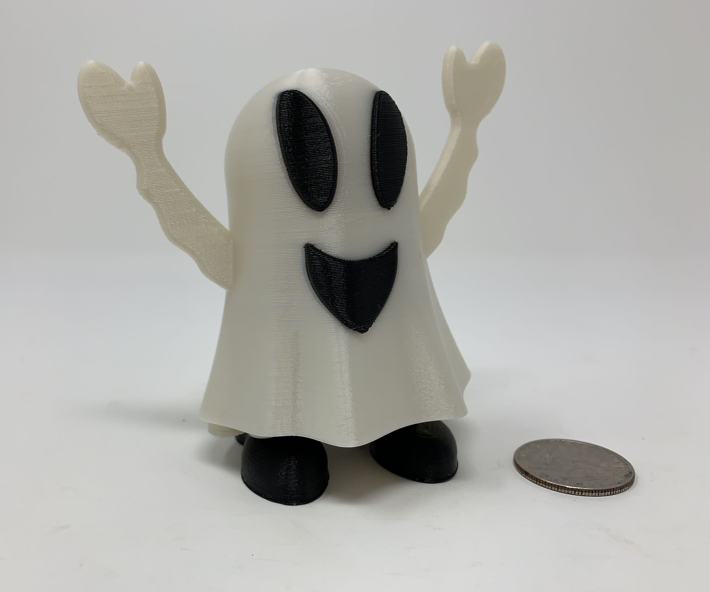 Halloween Happy Ghost Pin Walker.