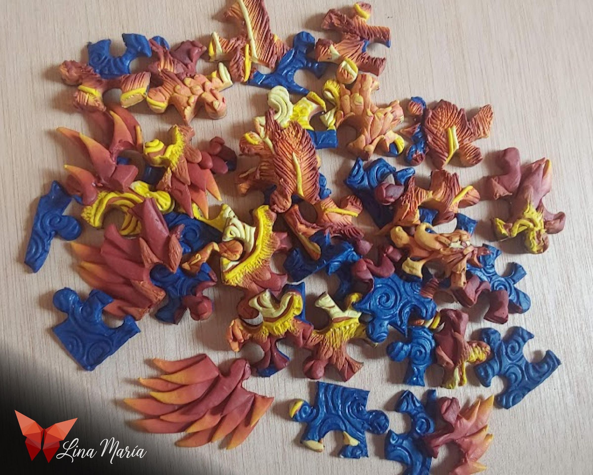 Phoenix Puzzle (Polymer Clay) 25 Steps (with Pictures) Instructables