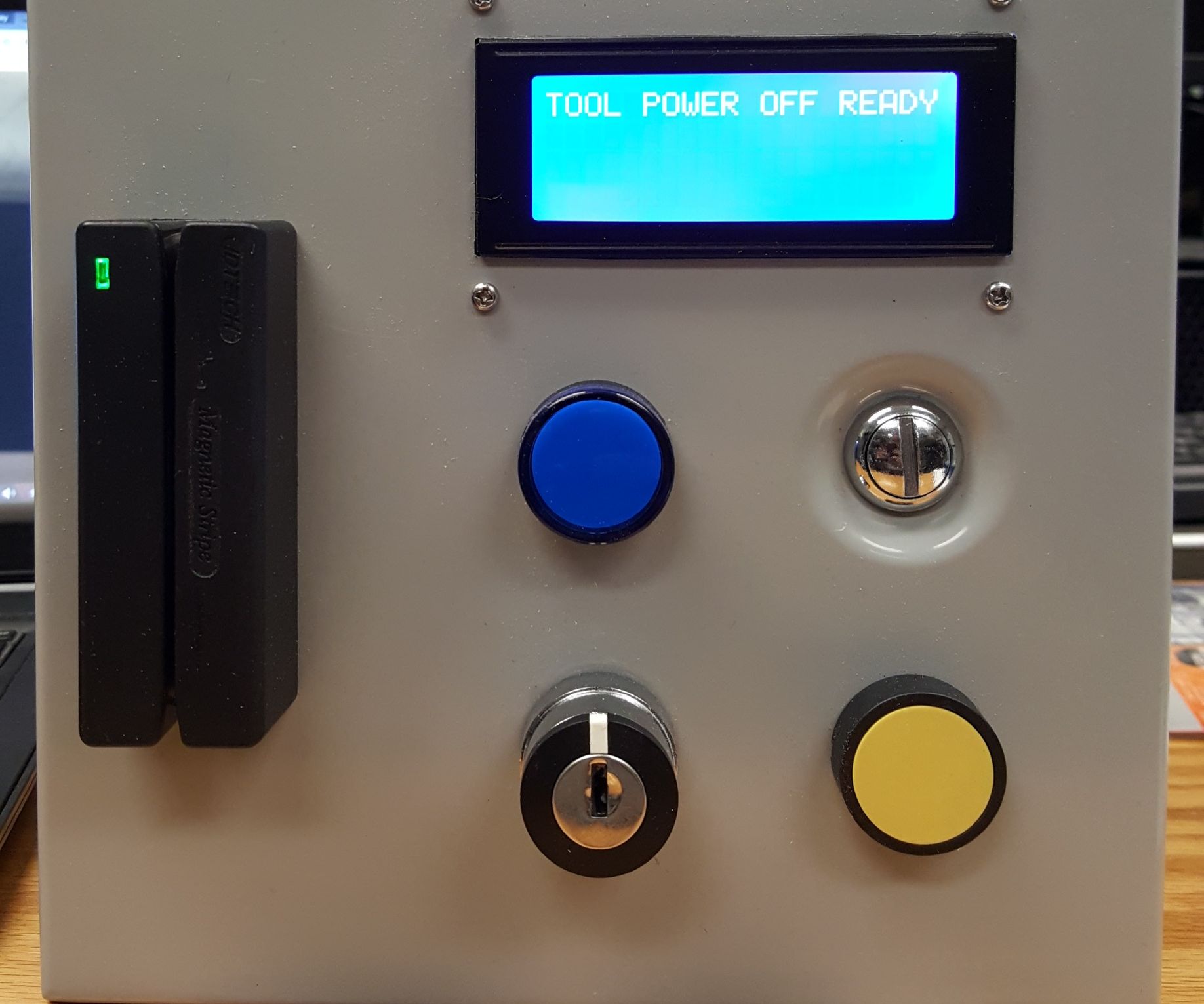 Card Reading Shop Power Switch