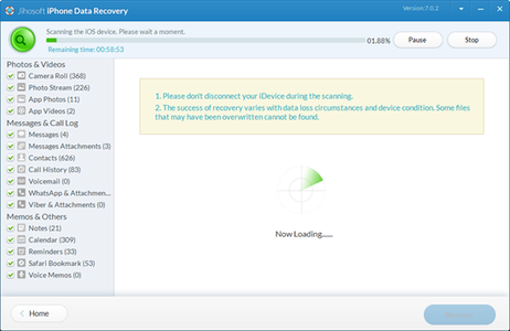 Scan the Device for Contacts