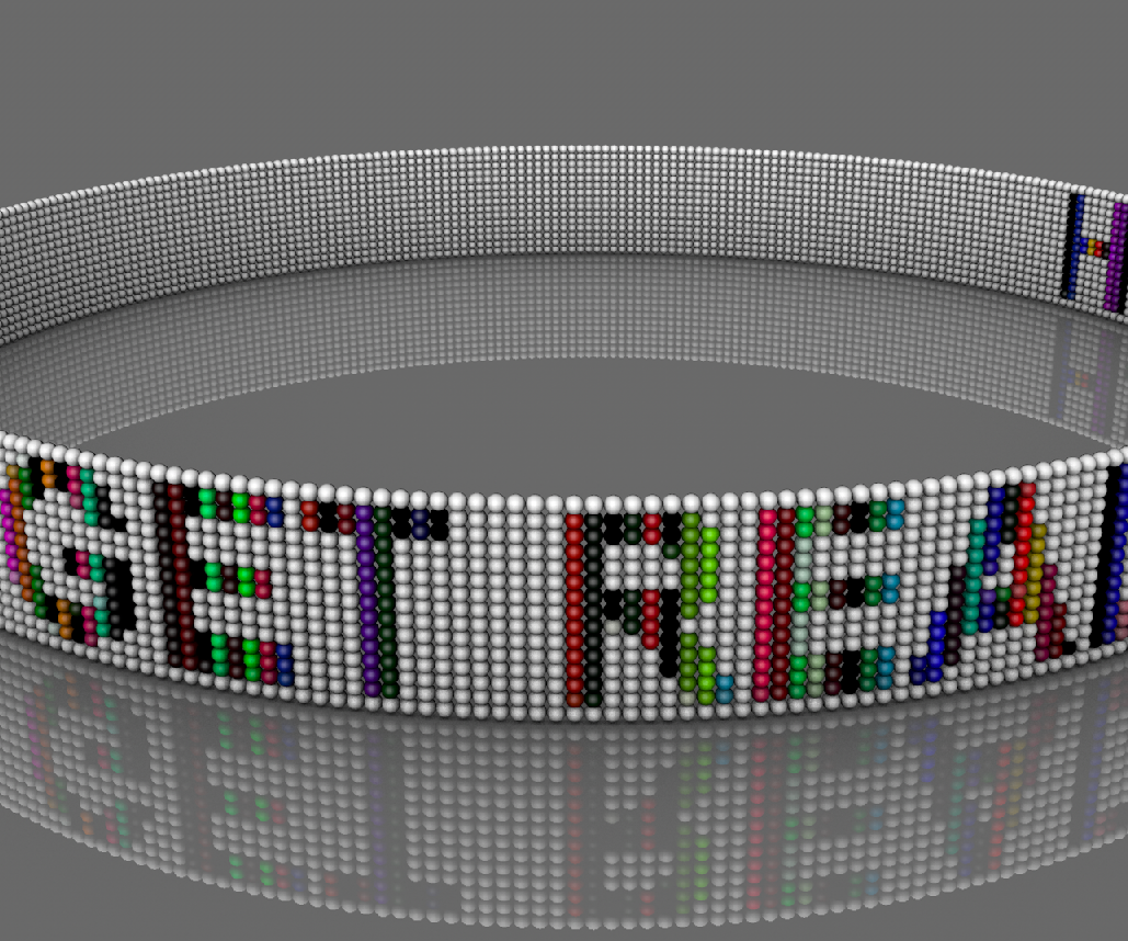 Color Shader Title Scroll Animation Using Cinema 4D Tutorial