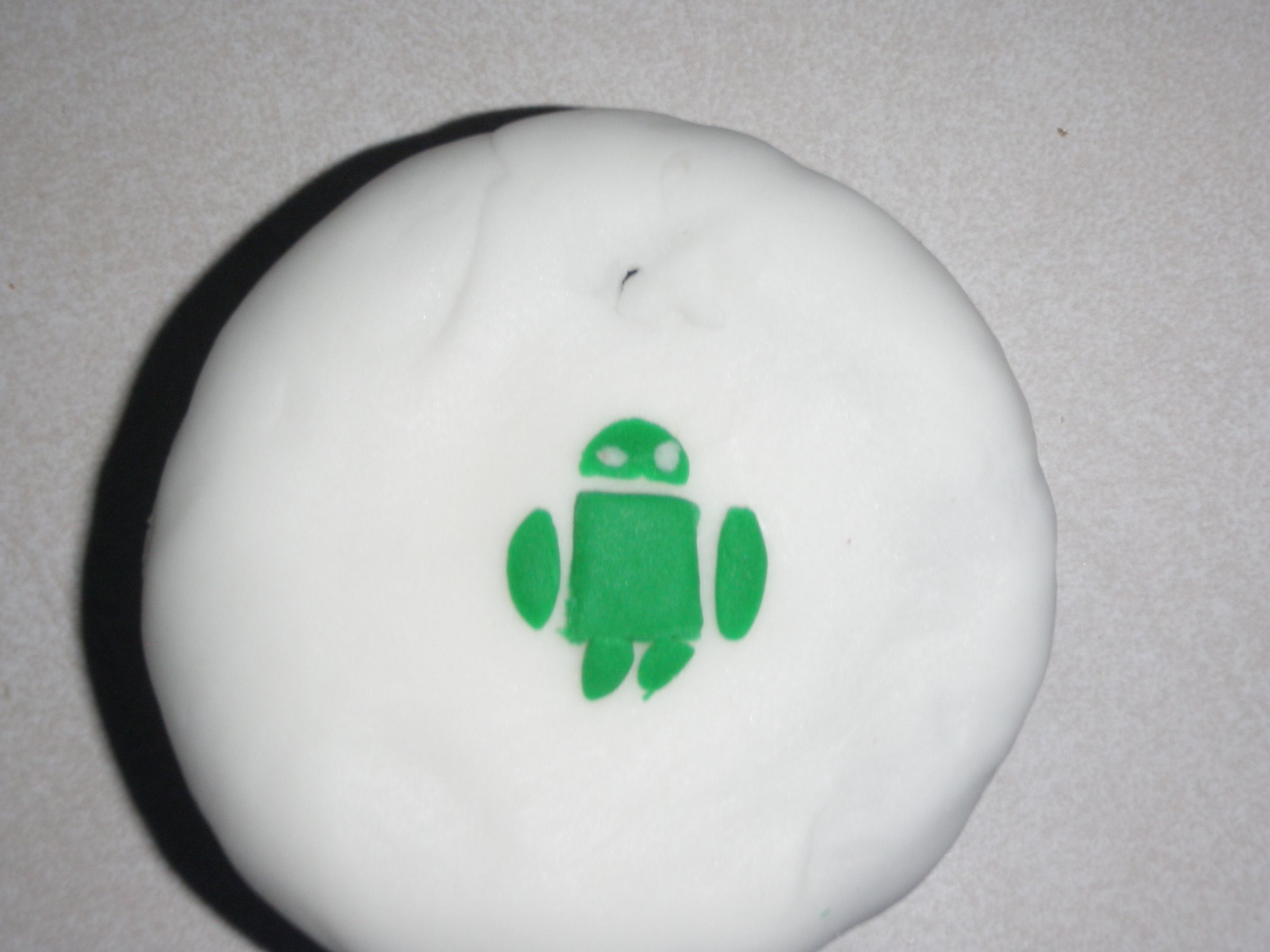 Android Gourmet Vegan Chocolate Cupcake