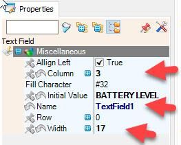 In Visuino Set Components