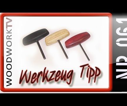 Inbus Schlüsselgriff in Holz