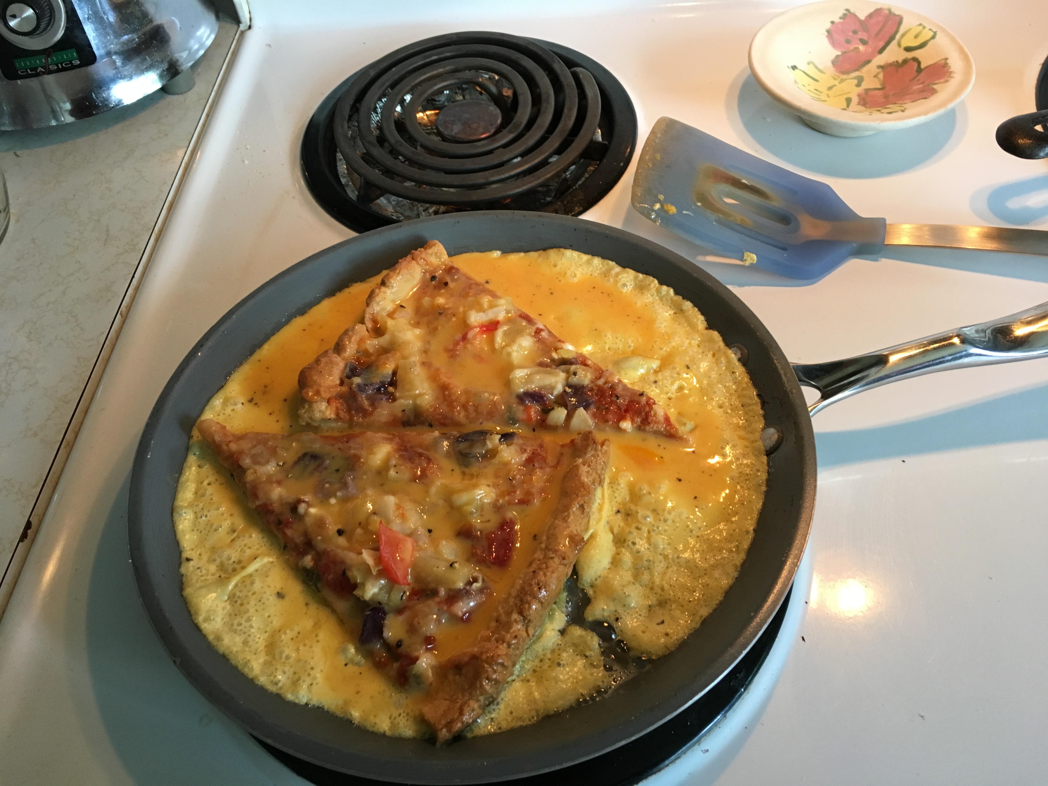 French Toast Pizza Reviving Gluten Free Leftovers 6 Steps (with
