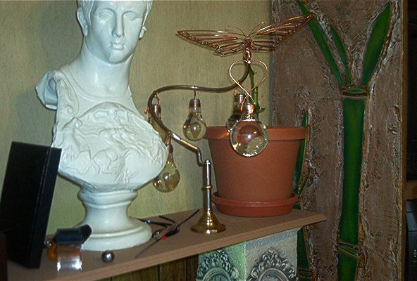 Recycled Copper Butterfly for V-Day