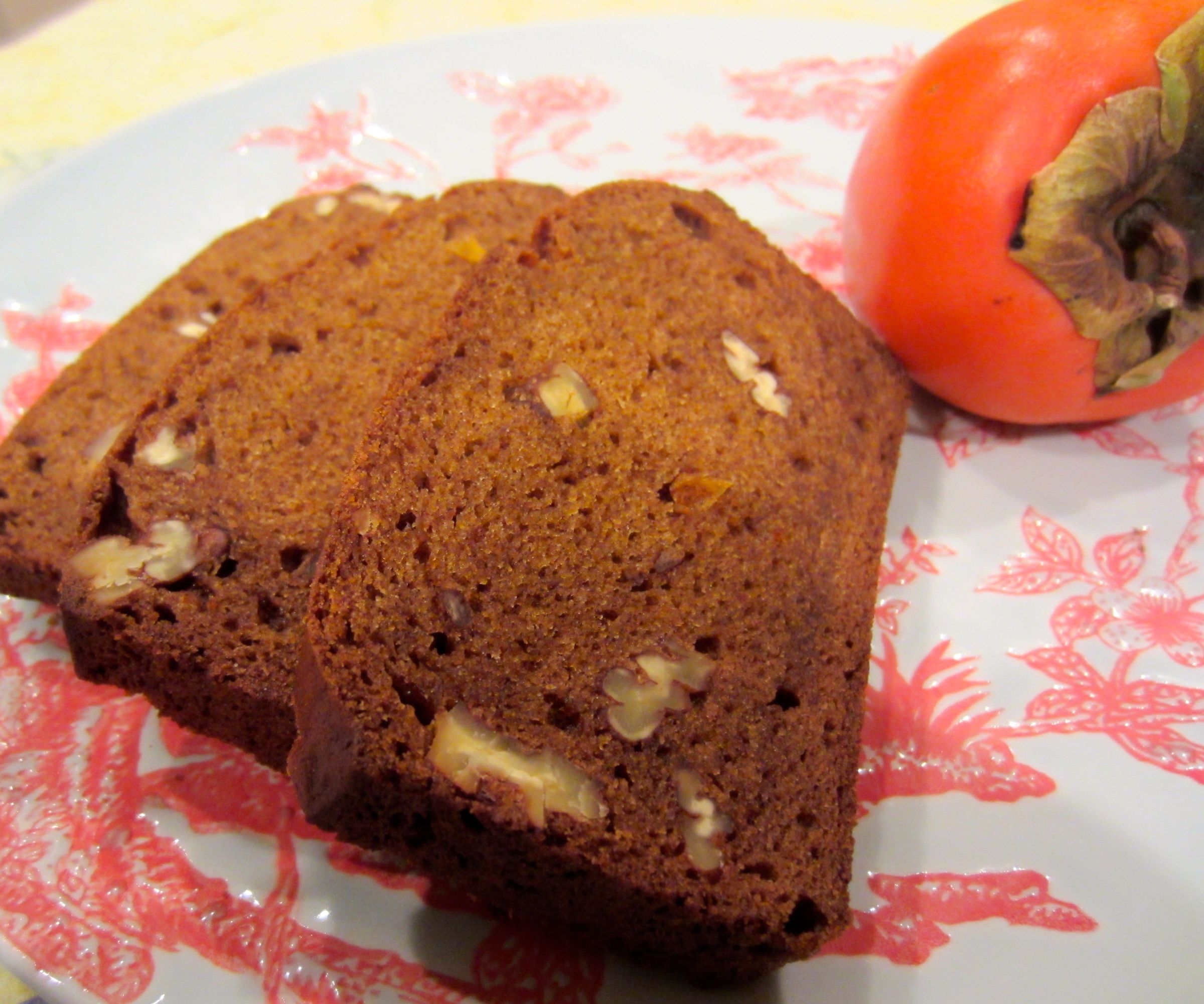 Persimmon Nut Bread