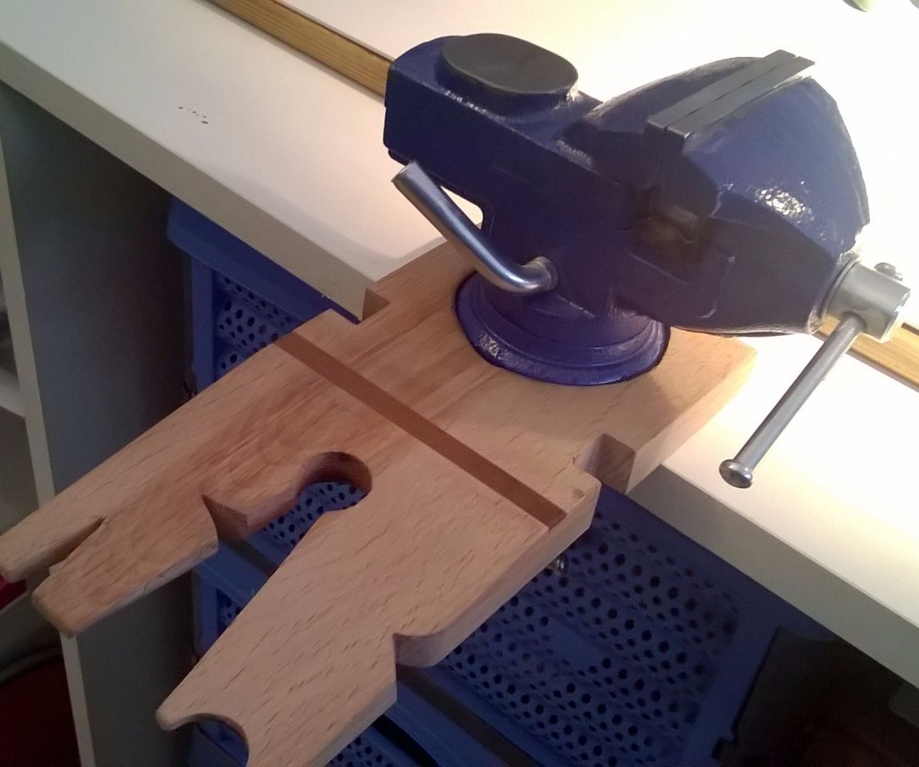 2in1 bench pin with vise
