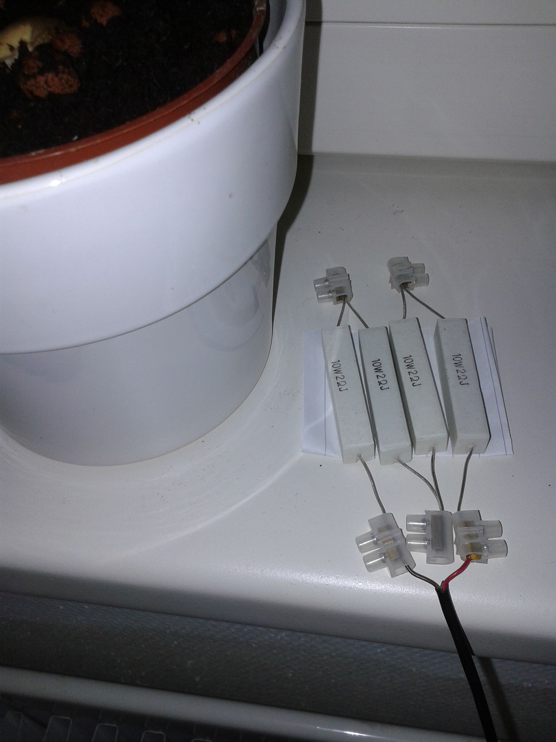 Easy heating pad (for tropical plant pot)