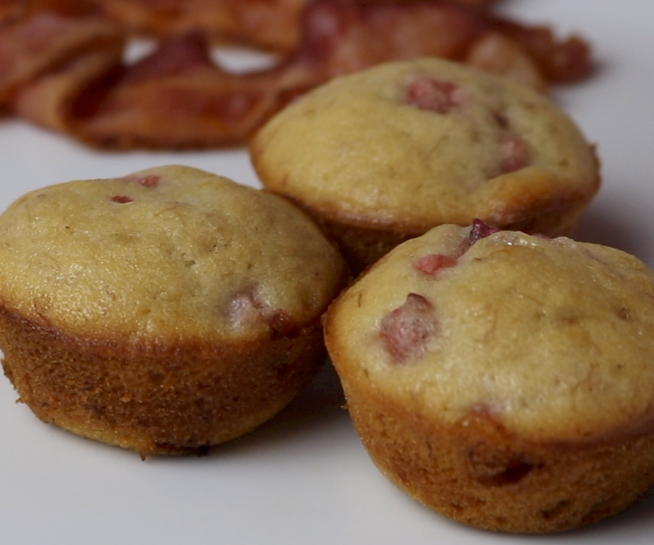 Strawberry Banana Muffins
