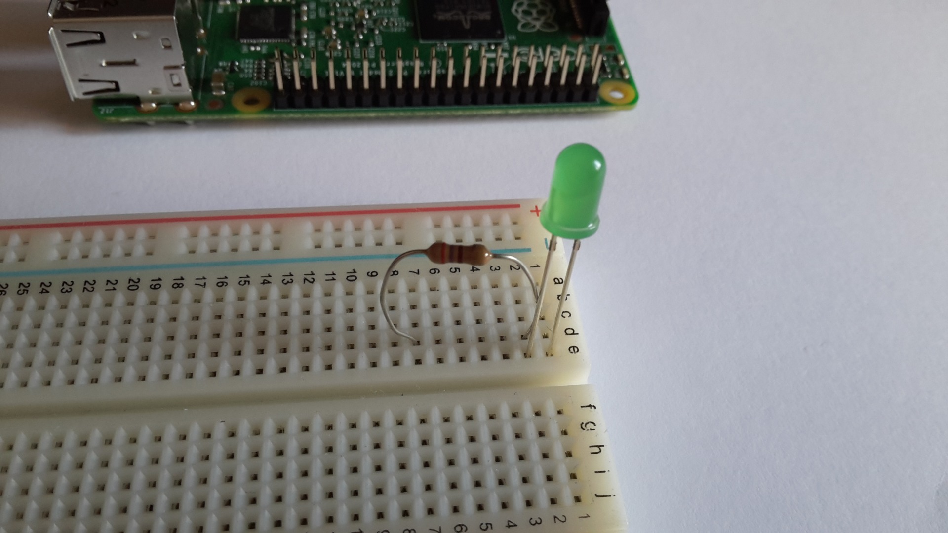JavaScript for IoT: Blinking LED on Raspberry Pi With Node.js : 6 Steps ...