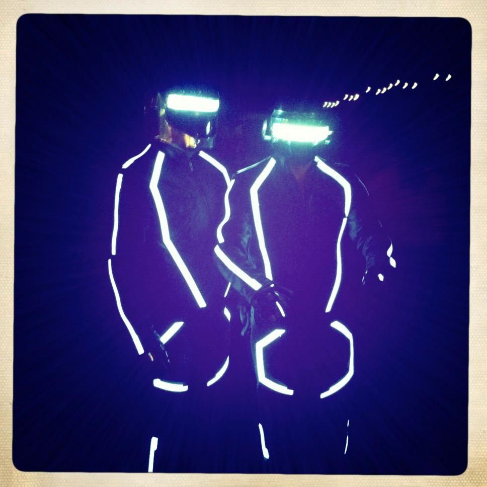 Daft Punk Tron Helmet & Suit