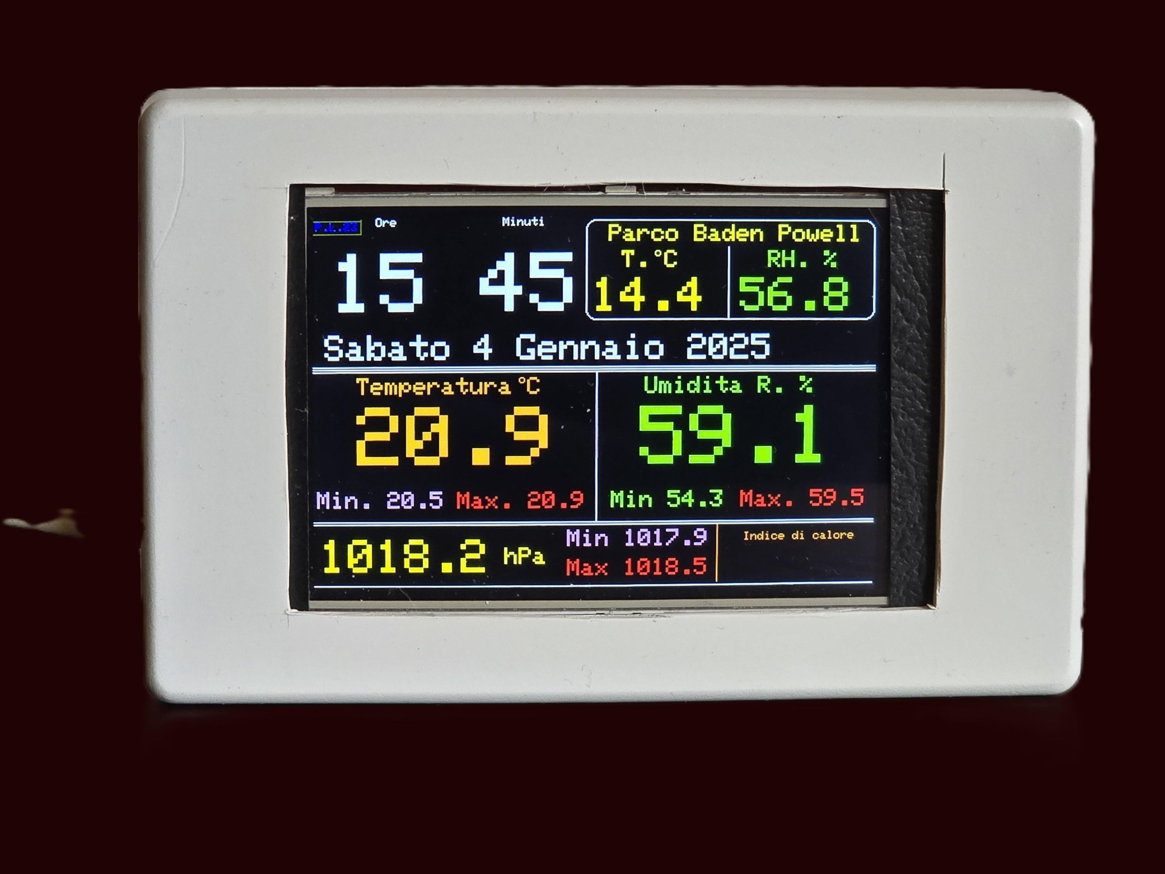 Renewed WiFi Real Time Clock/Calendar/Weather Station Project, With TFT 3.5” LCD Display and NodeMCU ESP 8266 OTA