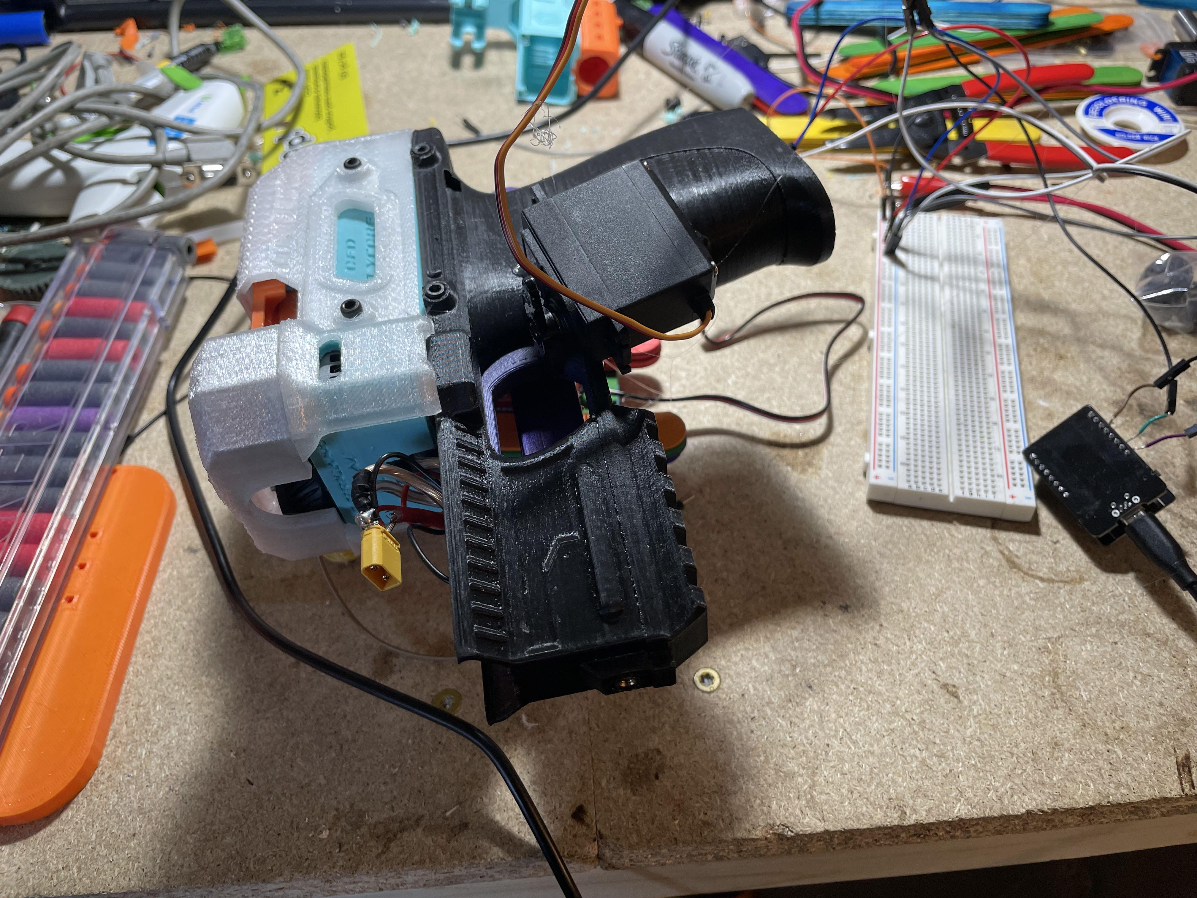 Automatic Nerf Sentry Turret 72 Steps Instructables