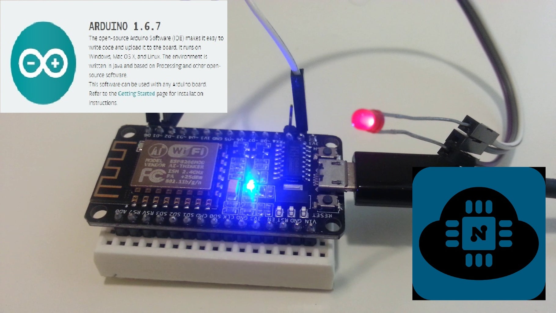 Programming ESP8266 ESP-12E NodeMCU Using Arduino IDE - a Tutorial