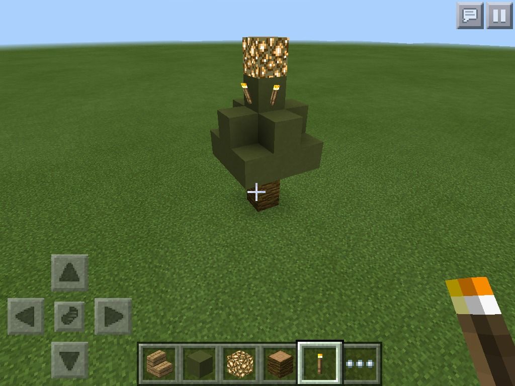 Minecraft Christmas Tree