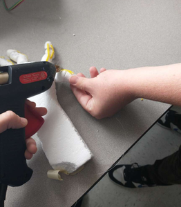 Adding Rubber Bands & Duct Tape