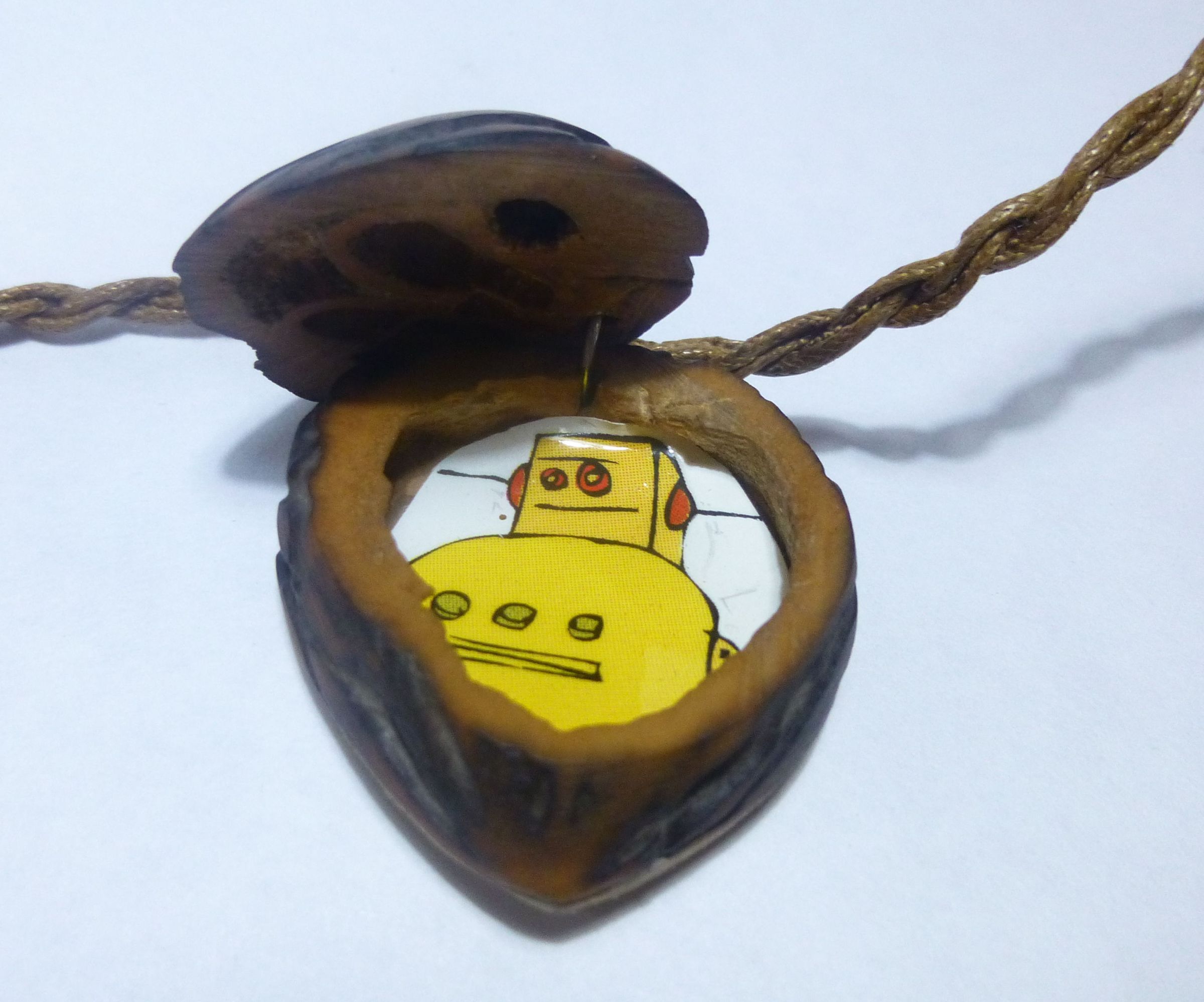 Walnut Locket.