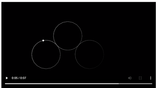 Animate a Math Object With a Trace Path Using Python Manim Library