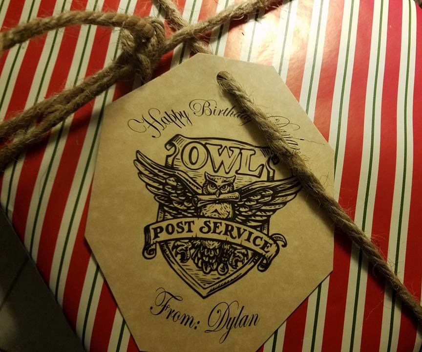 Harry Potter Owl Post Gift Tag