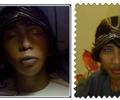 D.i.y "making a Sculpture Face With Paper Mold"