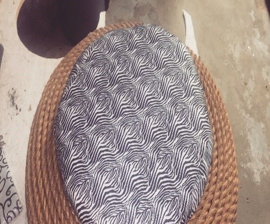 DIY Tire Ottoman