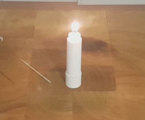 Stick of Lip Balm Emergency Candle