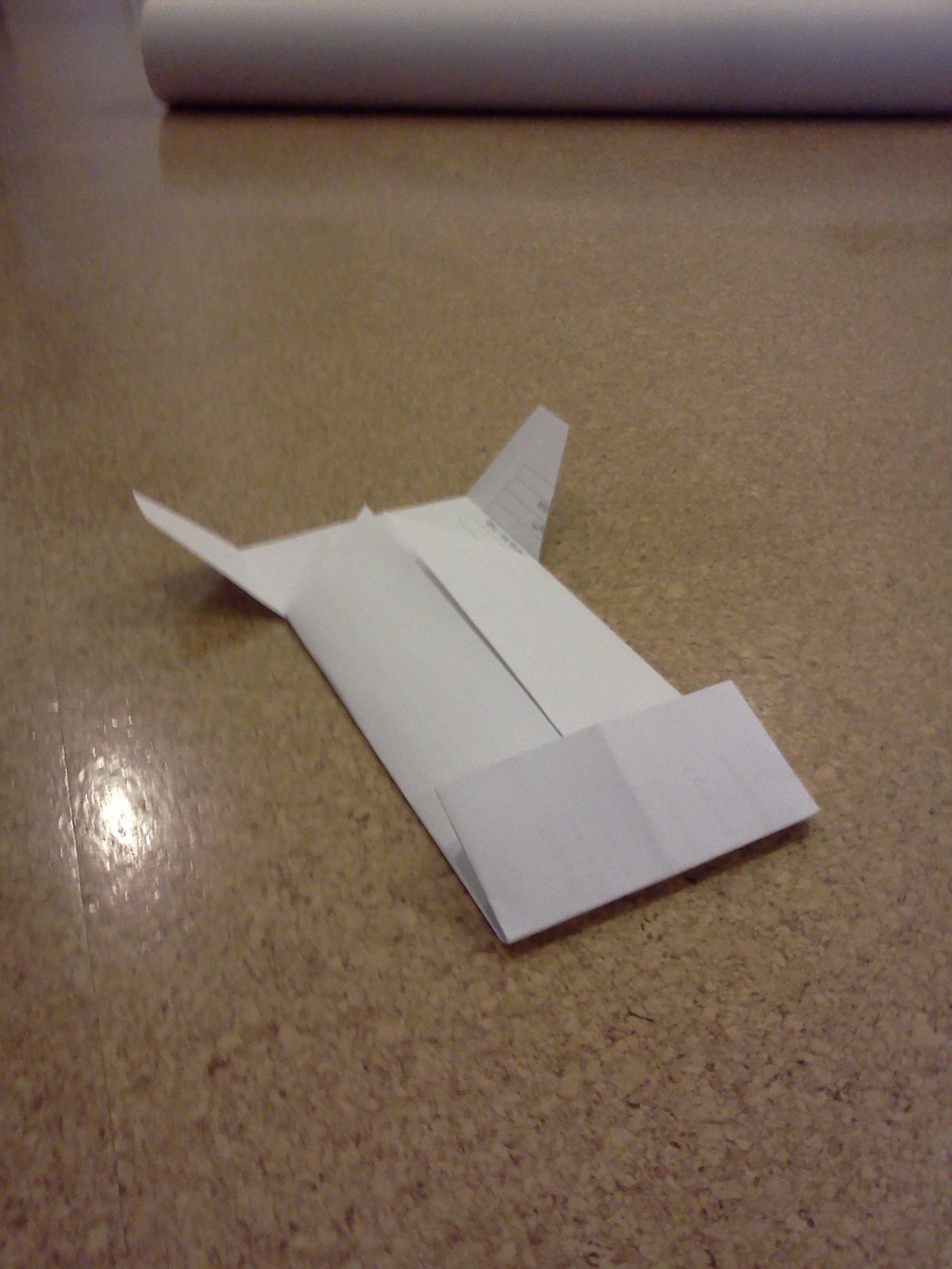 Paper Ground Effect Vehicle #1 (like a Hover-craft)