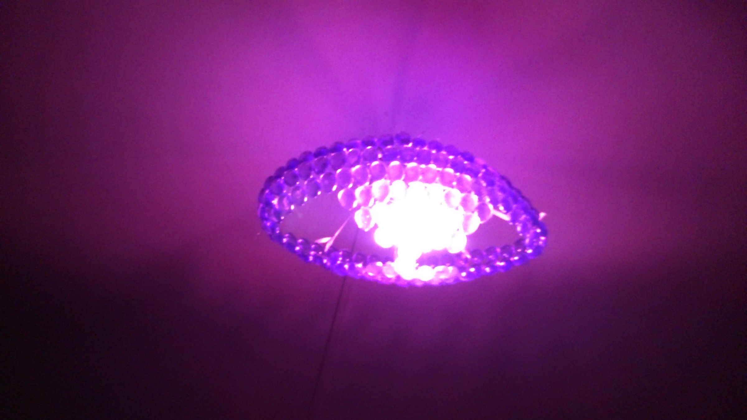 Crystal Lights Using Electric Bulbs or Candles Instructables