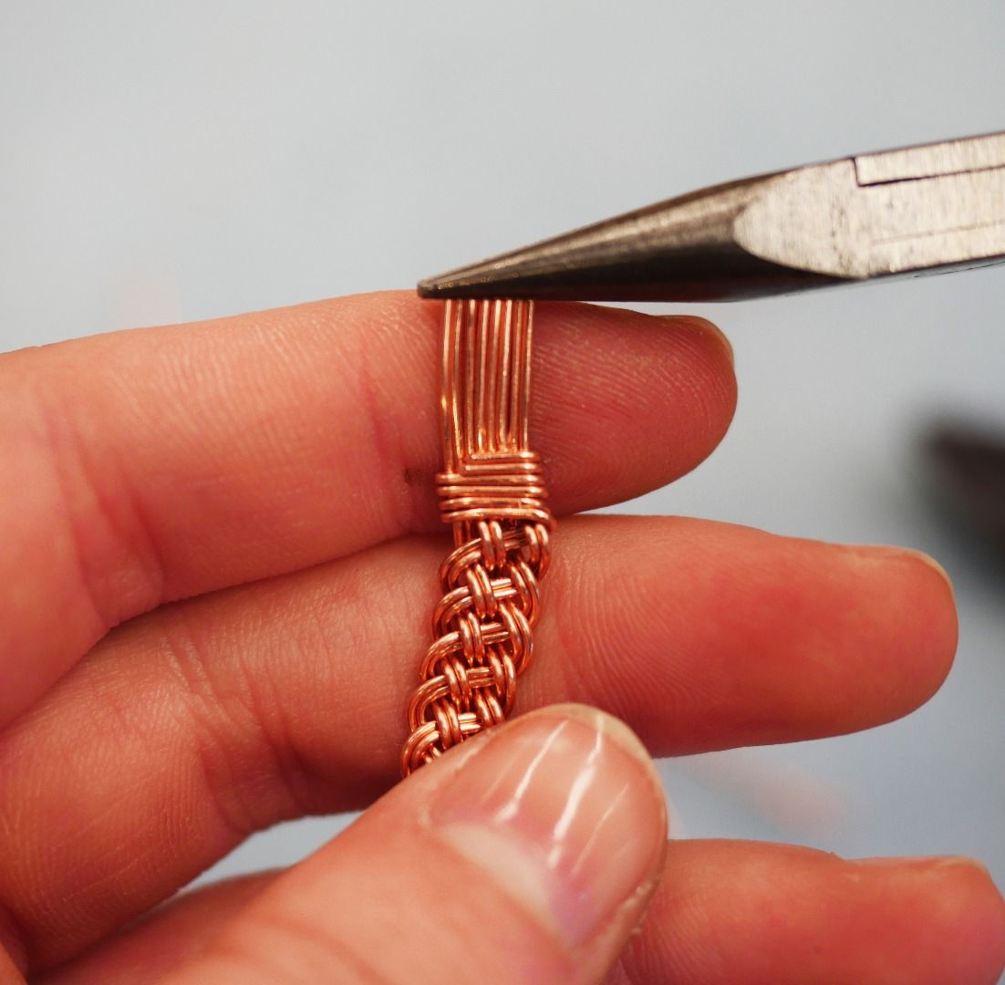 Adjustable Woven Copper Bracelet 42 Steps (with Pictures) Instructables