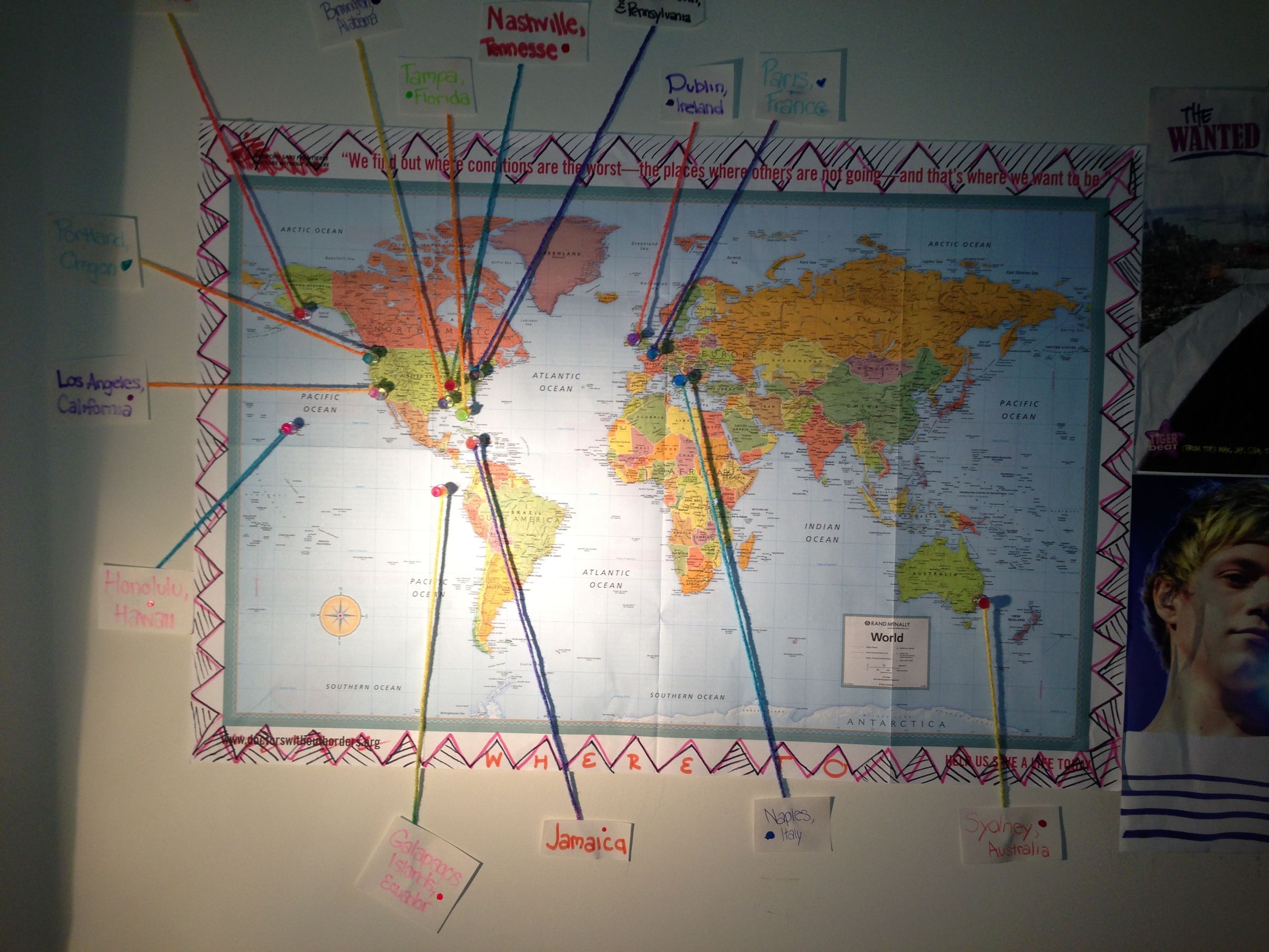 Traveling Map