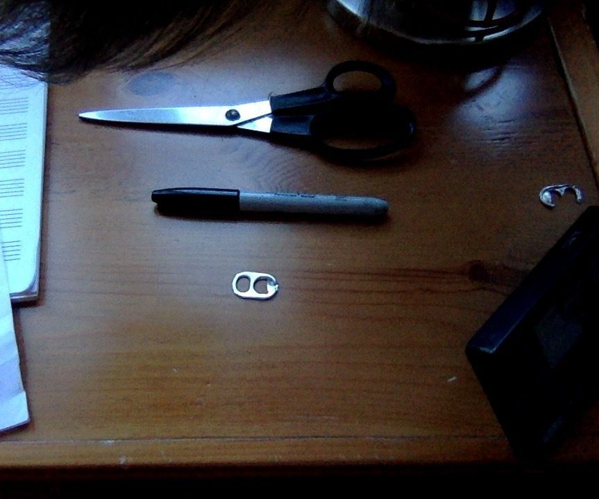 Hook Made From a Can Tab