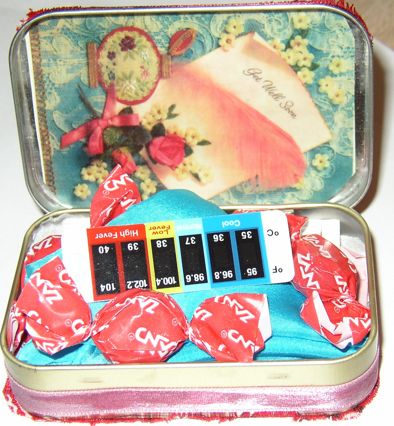 In Your Pocket Altoids Tin Get Well Care Package