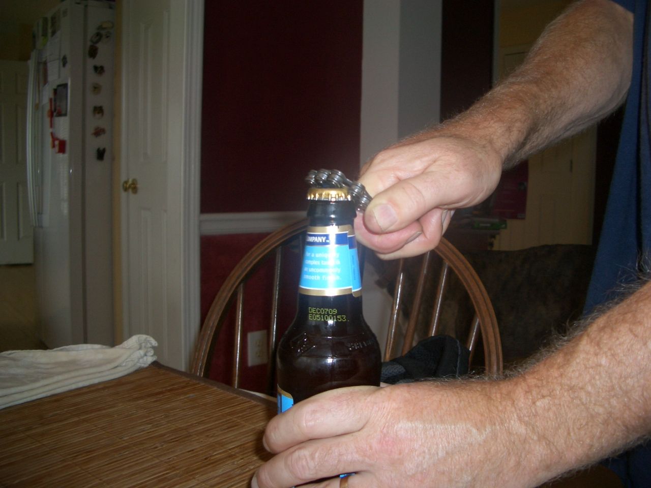 Bike Chain Bottle Opener