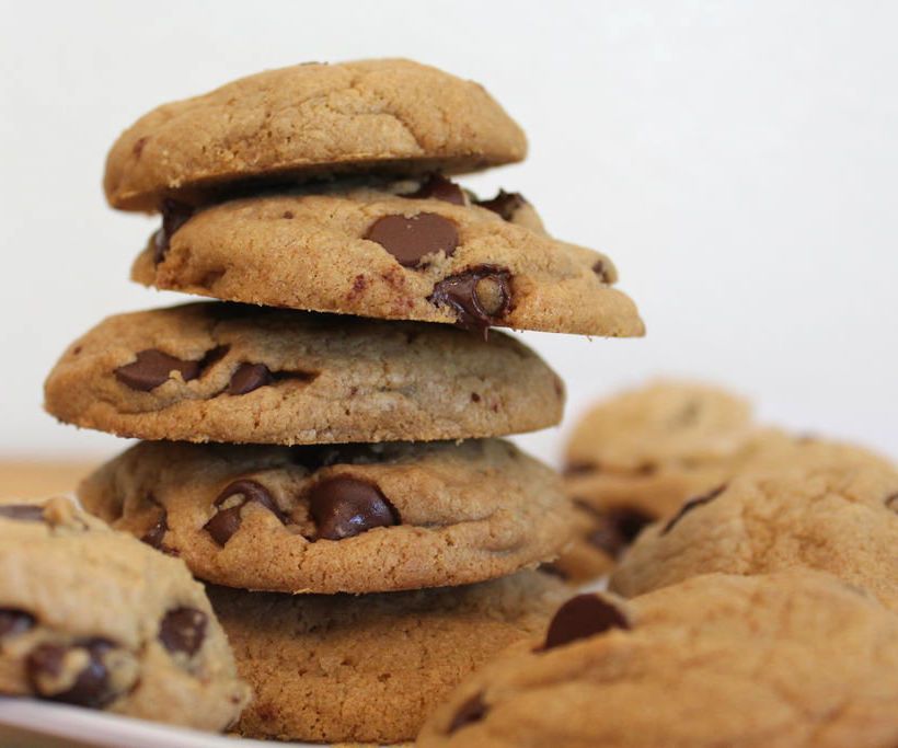Healthier Chewy Chocolate Chip Cookies