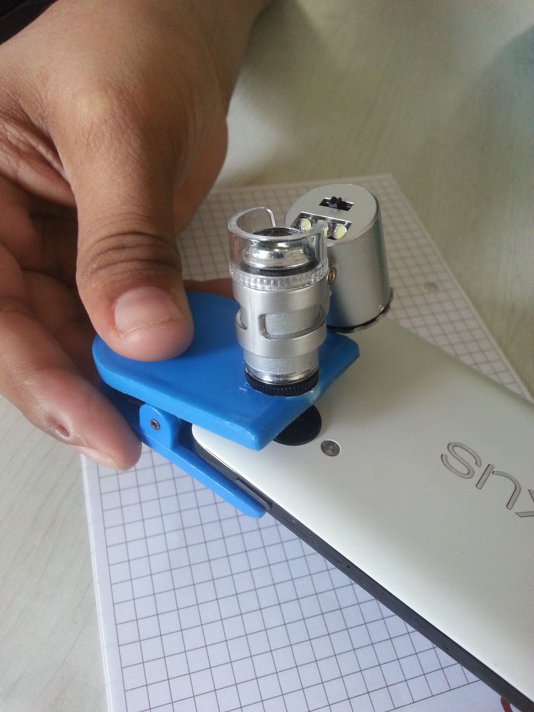 Microscope JIG for Phone Camera