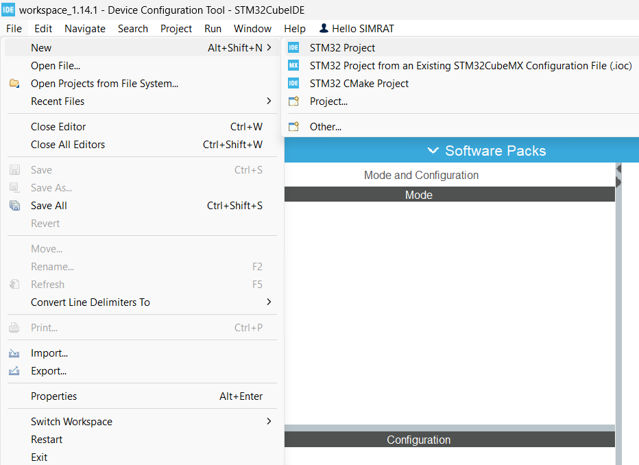 Stm Code Ide Steps to Start With STM Cube IDE and to Blink On-board LED Using HAL ...