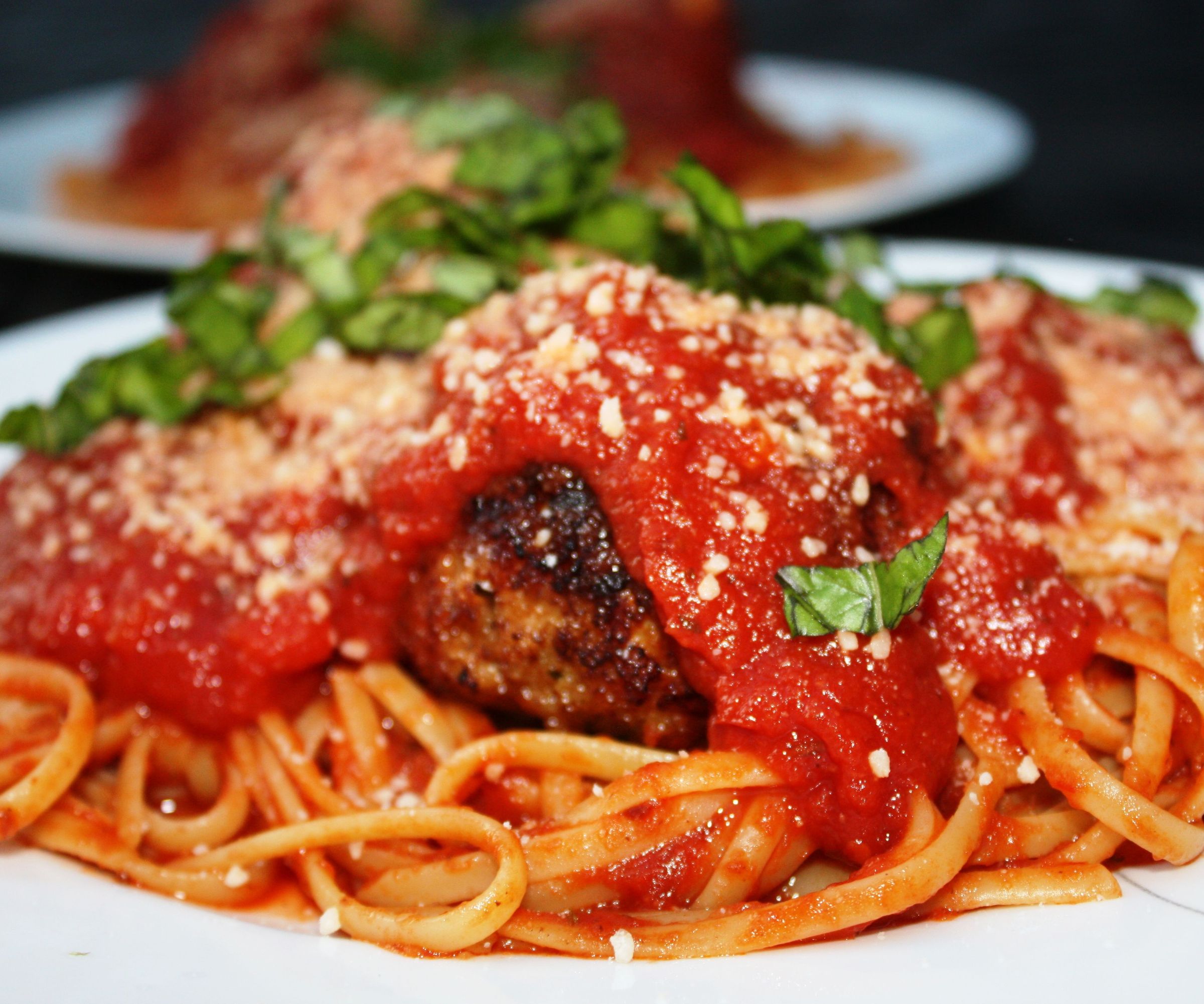Linguine and Meatballs