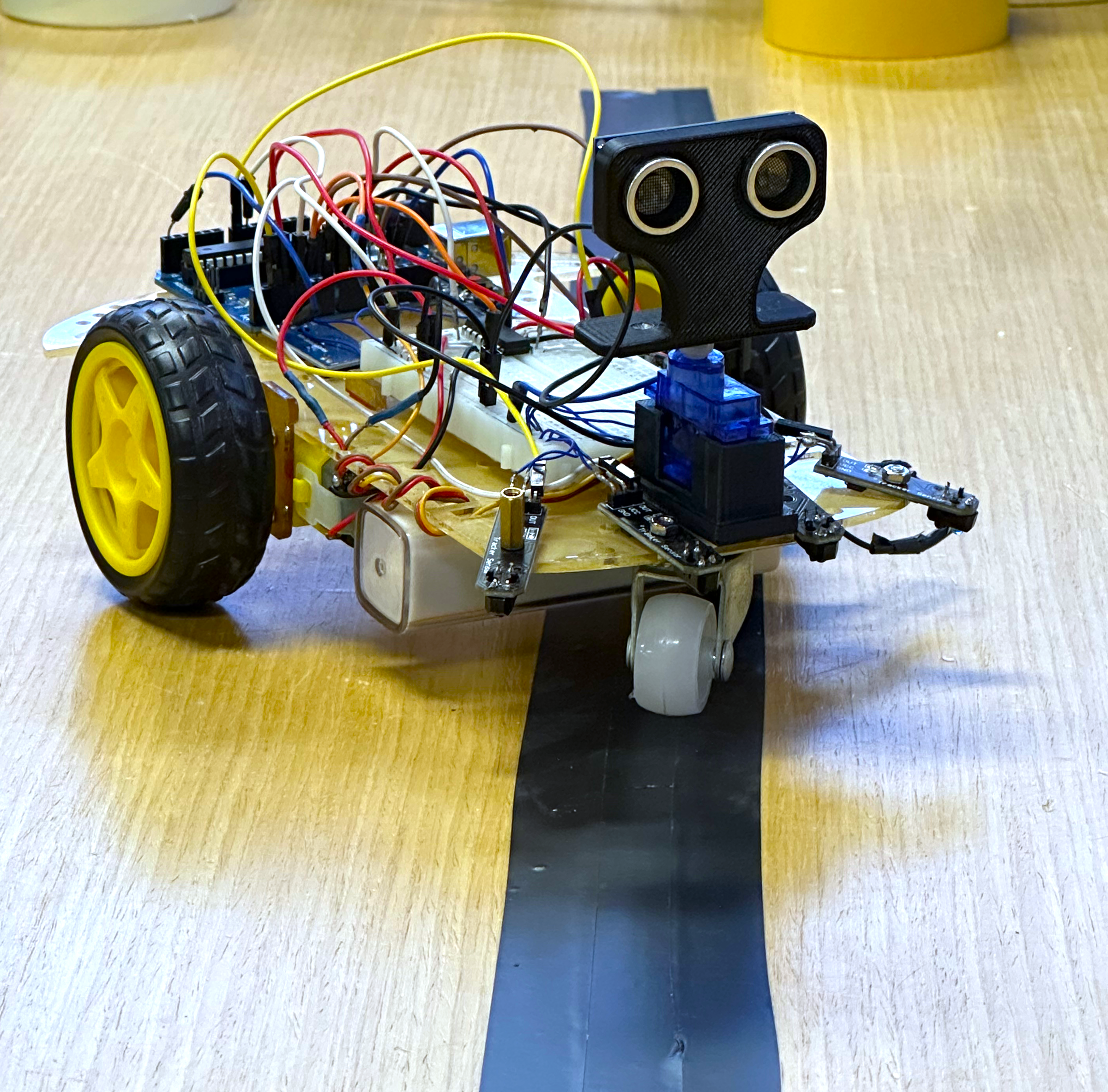 Smart Path Following Robot