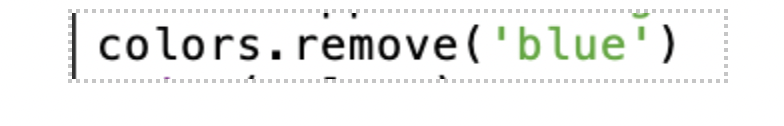 Type the Word You Want to Remove That Is in the List in Quotation Marks Next to the Word Remove to Remove an Item