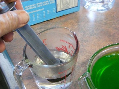 Filling the Syringes