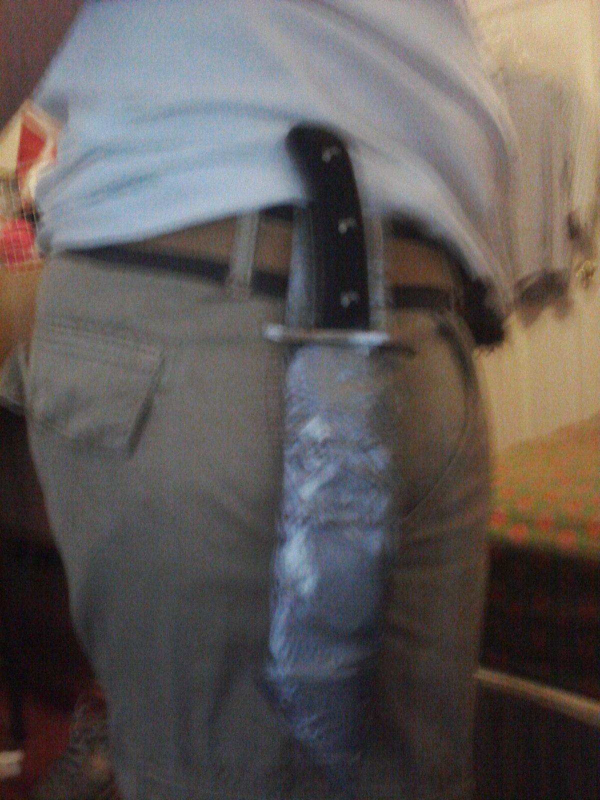 DUCT TAPE KNIFE SHEATH